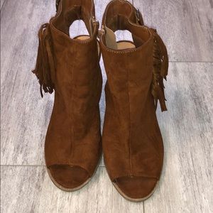 Brown heels